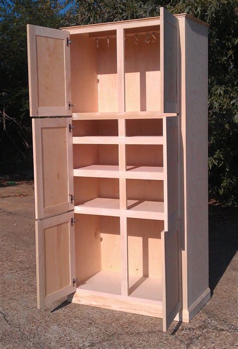 Kitchen organization freestanding portable pantry toolboxdivas. Solid Wood Kitchen Pantry Cabinet - Anipinan Kitchen