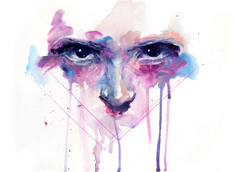Iiiinspired All Eyes Some Paintings By Agnes Cecile