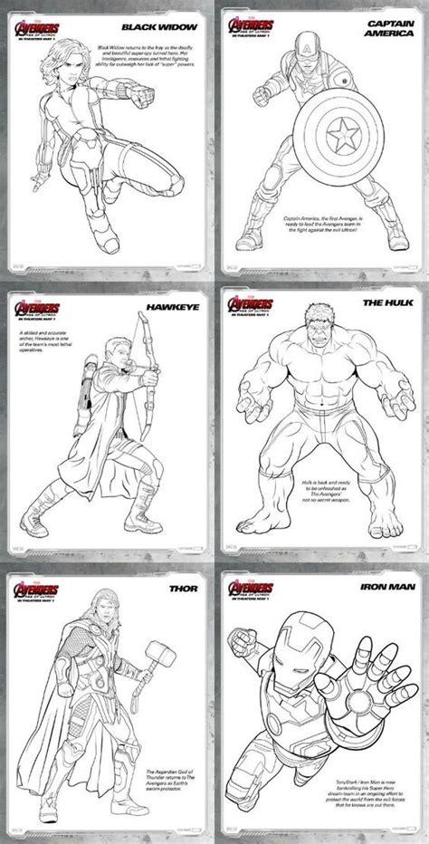 Age of ultron coloring pages. Avengers: Age of Ultron {Review and Free Printable ...
