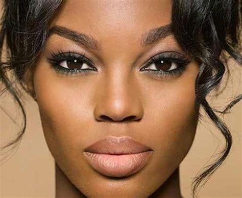 Black Women Beautiful Chin Blackwomenbeautiful Dark Skin Makeup Makeup For Black Women