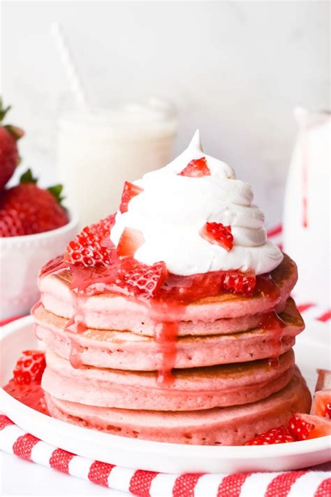 Strawberry Pancakes Dance Around The Kitchen