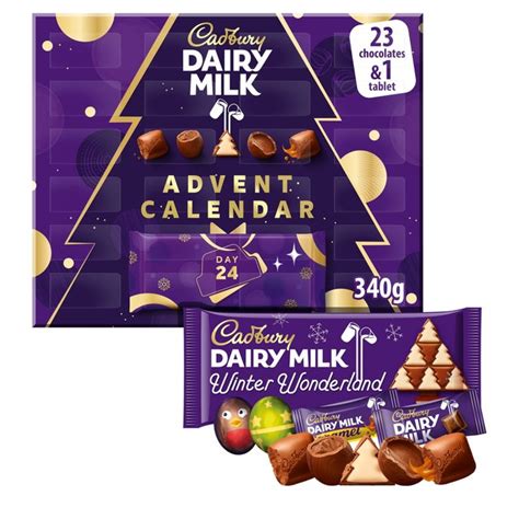 Cadbury Dairy Milk Chocolate Advent Calendar Ocado