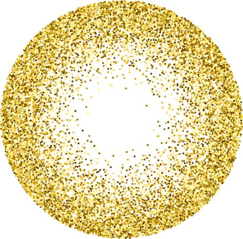 Download Sequins Gold Photography Circle Glitter Stock Clipart Png Free
