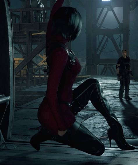 Ada Wong Sensualizando No Resident Evil 4 Remake Rgamesecultura
