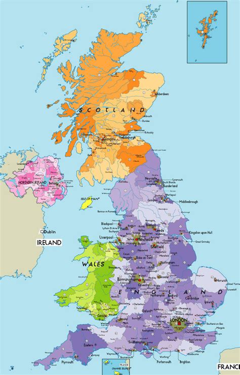 Map Of Great Britain Great Britain Maps