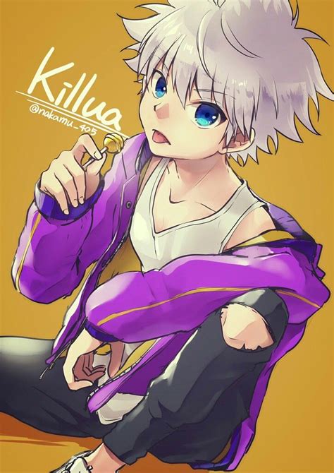 Killua Zoldyck Киллуа Золдик Hunter Anime Kawaii Anime Cute Anime Guys