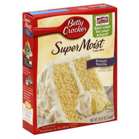 I used the white cake mix and added vanilla and pecans b/c this was all i had on hand. Betty Crocker French Vanilla Cake Mix Recipes