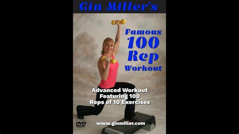 Gin Miller S 100 Reps 4k Youtube