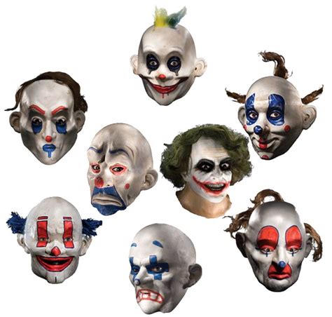 Adult Batman The Dark Knight Joker Clown Costume Mask