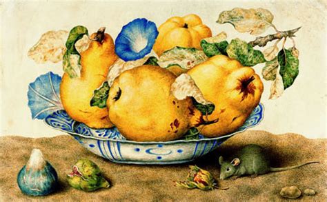 Food Art Still Life With Mouse By Italian Female Painter