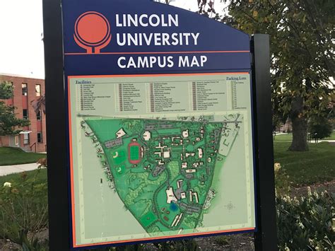 Lincoln University Campus Map Hbcu