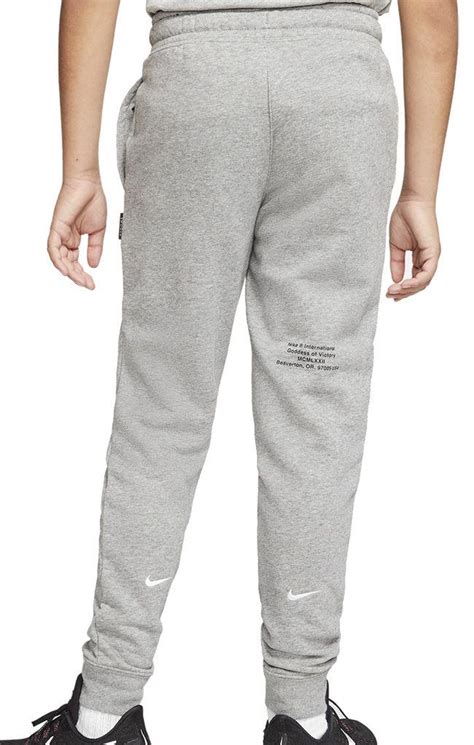 Nike Kids Sportswear Swoosh Jog Pant Carbon Heather White I Landau