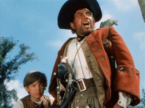 Robert Newton As Long John Silver In The 1950 Film Treasure Island