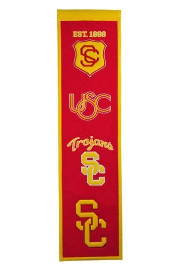 Southern California Heritage Banner Usc Trojans Sports Decorations