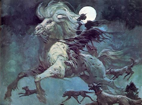 The Wild Hunt Of Odin By Henri Lievens Rdarkgothicart
