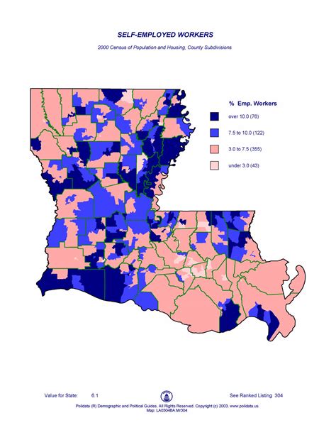 Polidata Louisiana Demographic Guide Bibliographic Info