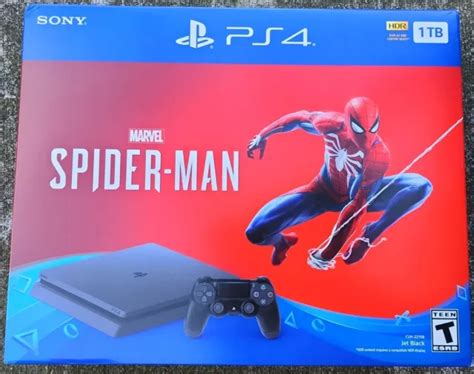 Sony Playstation 4 Slim 1tb Console Marvel Spider Man Miles Morales