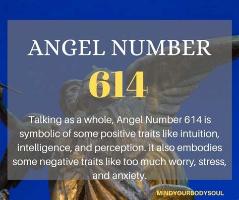 614 Angel Number Meaning Symbolism Love Mind Your Body Soul