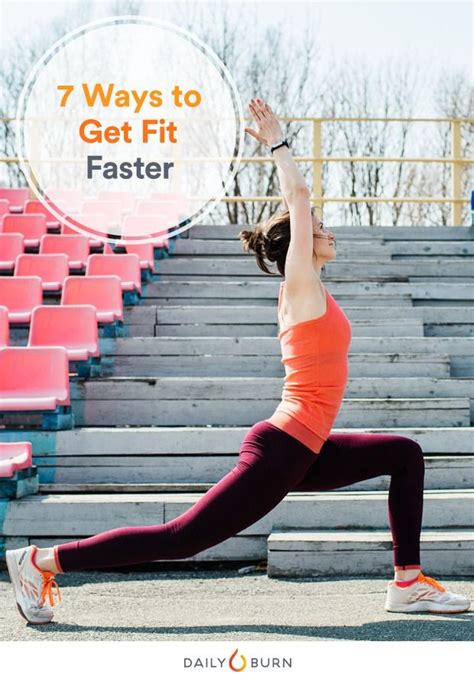 7 Easy Ways To Get Fit In Half The Time Easy Workouts Workout For