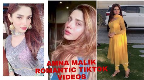 Amna Malik Tik Tok Videos Cute Actress Latest Tiktok Videos Youtube