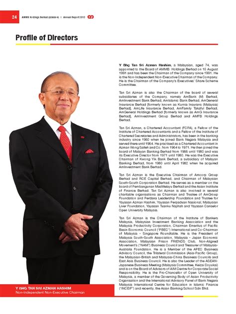 We did not find results for: 12 Profile of Directors | Malaysia | Board Of Directors