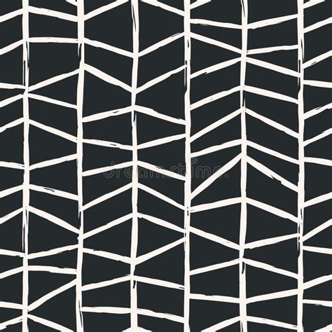Aesthetic Contemporary Printable Seamless Pattern With Abstract Minimal Elegant Line Brush
