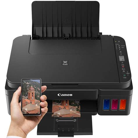 ¡imprime, copia y escanea más rápido! Impresora Canon carga continua Multifuncional G3110 WiFi ...