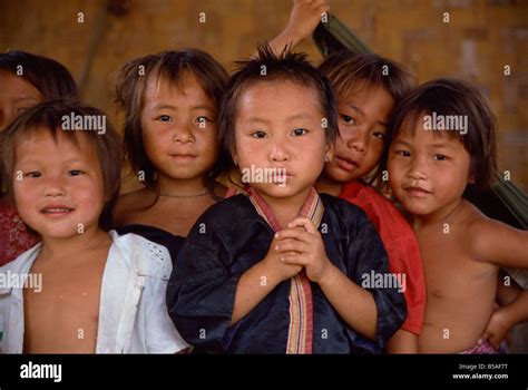 Hmong children, Laos, Indochina, Southeast Asia Stock Photo: 20515148 ...