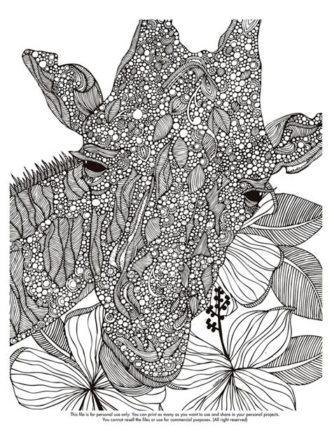 Coloring pages for children : Get This Giraffe Coloring Pages for Adults 75891