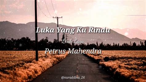 Fotograf — luka seribu rindu. Mahen - Luka Yang Ku Rindu [ Lirik Lagu Luka Yang Ku Rindu ...
