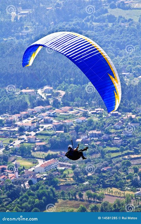Paragliding Editorial Image Image Of Blue Beautiful 14581285