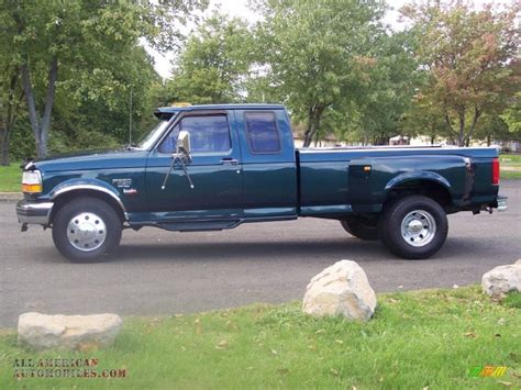 1997 Ford F350 Xlt Extended Cab Dually In Dark Tourmaline Metallic
