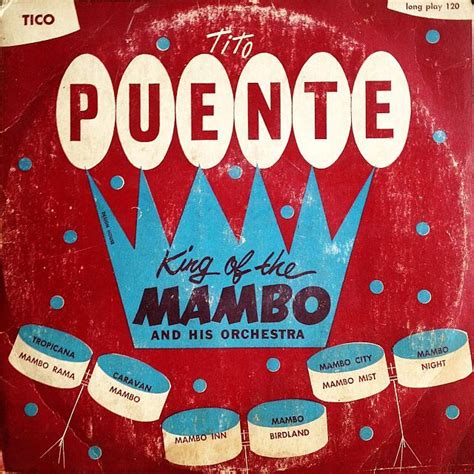 tito puente king of the mambo and his orchestra music poster design mambo music poster