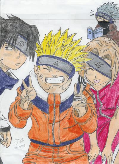 Naruto Gang By Jenny