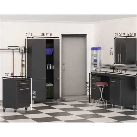 Garage cabinets can increase the value and livability of your home will enhancing the storage h, material: Ulti-Mate MDF Garage Storage Cabinets | GarageFlooringLLC.com