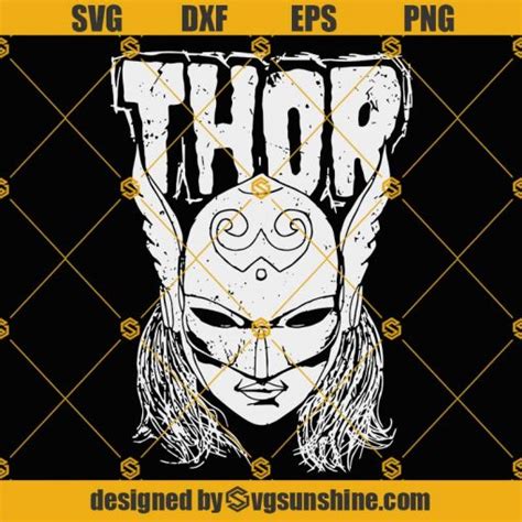 Thor SVG Avengers Thor SVG Marvel Comics Thor SVG Thor SVG PNG DXF