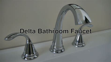 Two to the gauges and one to the faucet's spout. Delta Bathroom Faucets 3-Hole Widespread + No Leaky Water ...