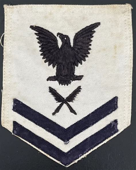 1943 Us Navy Usn Yeoman 2nd Class Petty Officer Patch Ww2 World War 2
