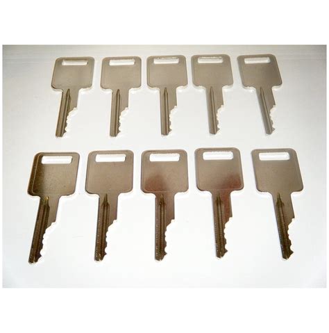 Neoskon 10 Pre Cut Keys For Bobcat Ignition Key 751 753 763 773 863 873