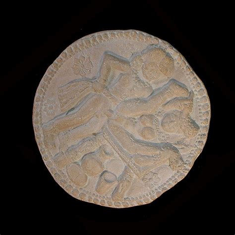 Trade Study Lots A Chandraketugarh Reproduction Clay Plaque