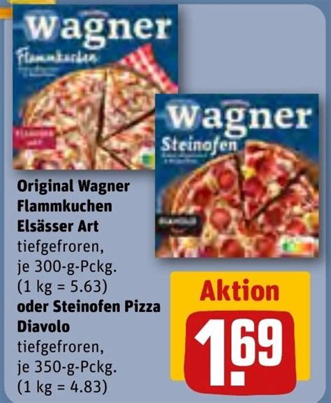 Original Wagner Flammkuchen Elsässer Art 300 G Pckg Oder Steinofen