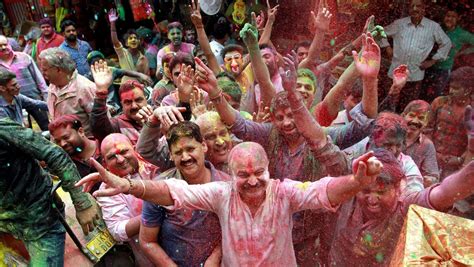 Colorful Holi Festivals Celebrate Arrival Of Spring
