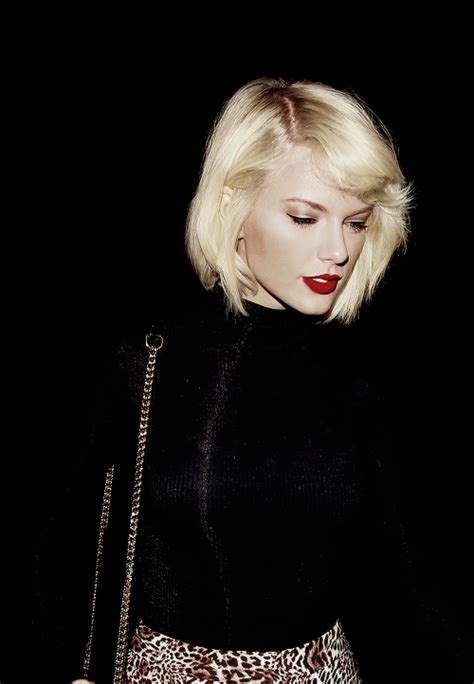 Taylor Swiftred Lips 1989 Taylor Alison Swift Taylor Swift Bleached Hair Taylor Alison