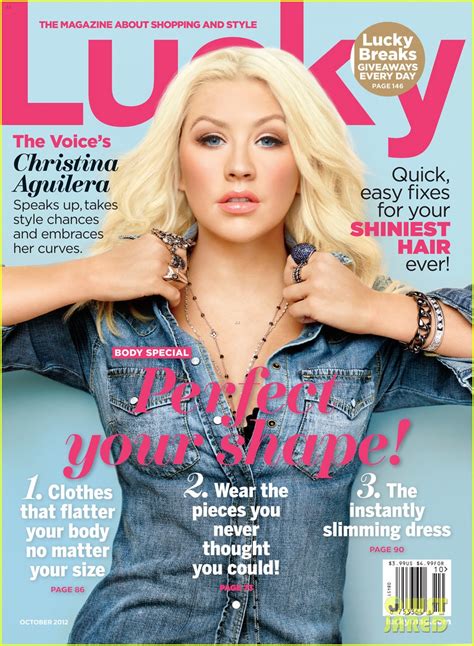 Photo Christina Aguilera Covers Lucky October 2012 04 Photo 2714071