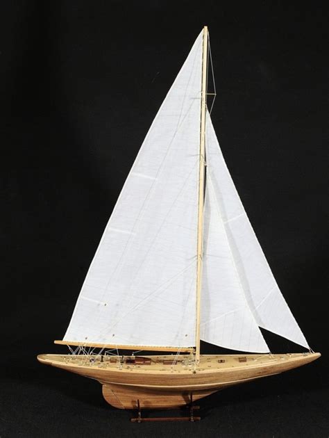 Endeavour America S Cup J Class Yacht Wooden Model Ship Kit