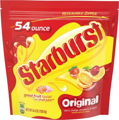 Starburst Original Fruit Chew Candy 54 Ounce Party Size Bag Amazon
