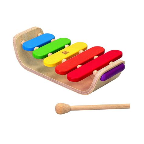 Plantoys Wooden Oval Xylophone Music Toy