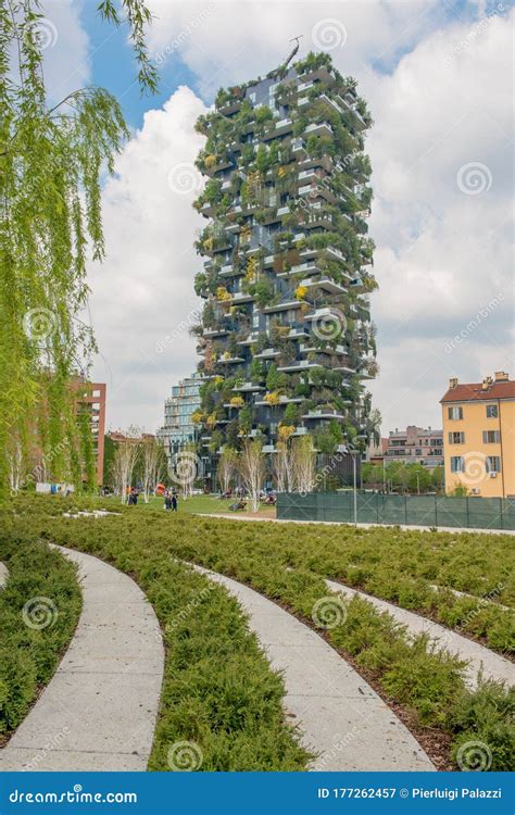 Milan Vertical Forest Editorial Photography Image Of Architecture