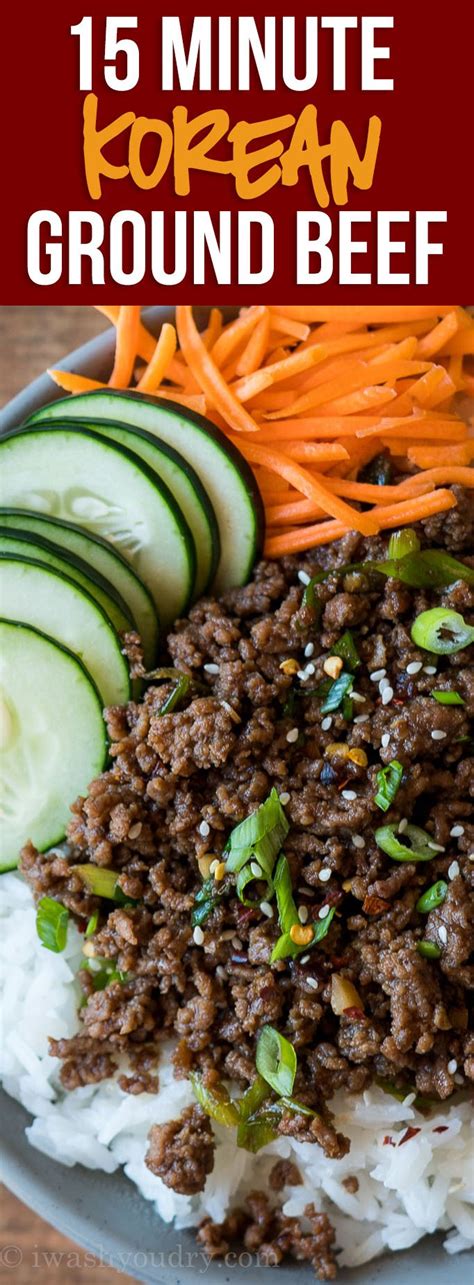 See more than 520 recipes for diabetics, tested and reviewed by home cooks. Easy Korean Ground Beef Recipe | I Wash You Dry