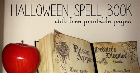 Will not degrade or fade over time! g*rated: DIY Halloween Spell Book